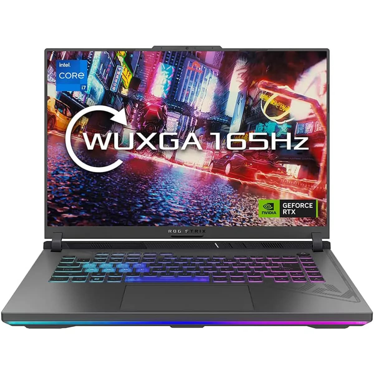 لپ تاپ گیمینگ ایسوس مدل ASUS ROG Strix G614JU Gaming Laptop Intel Core i7 13650HX 64GB DDR5 RAM 1TB SSD NVIDIA GeForce RTX 4050 6GB 16″ IPS 165Hz