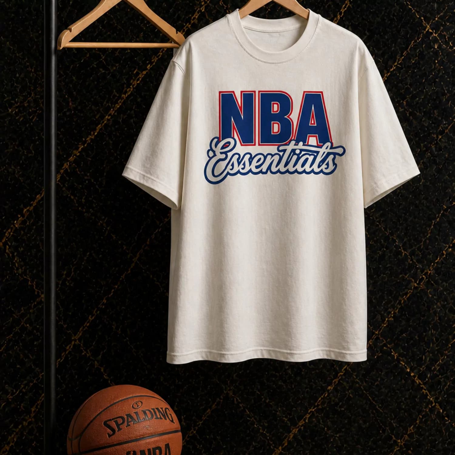 تیشرت پنبه دو نخ طرح NBA Essentials — تصویر ۲