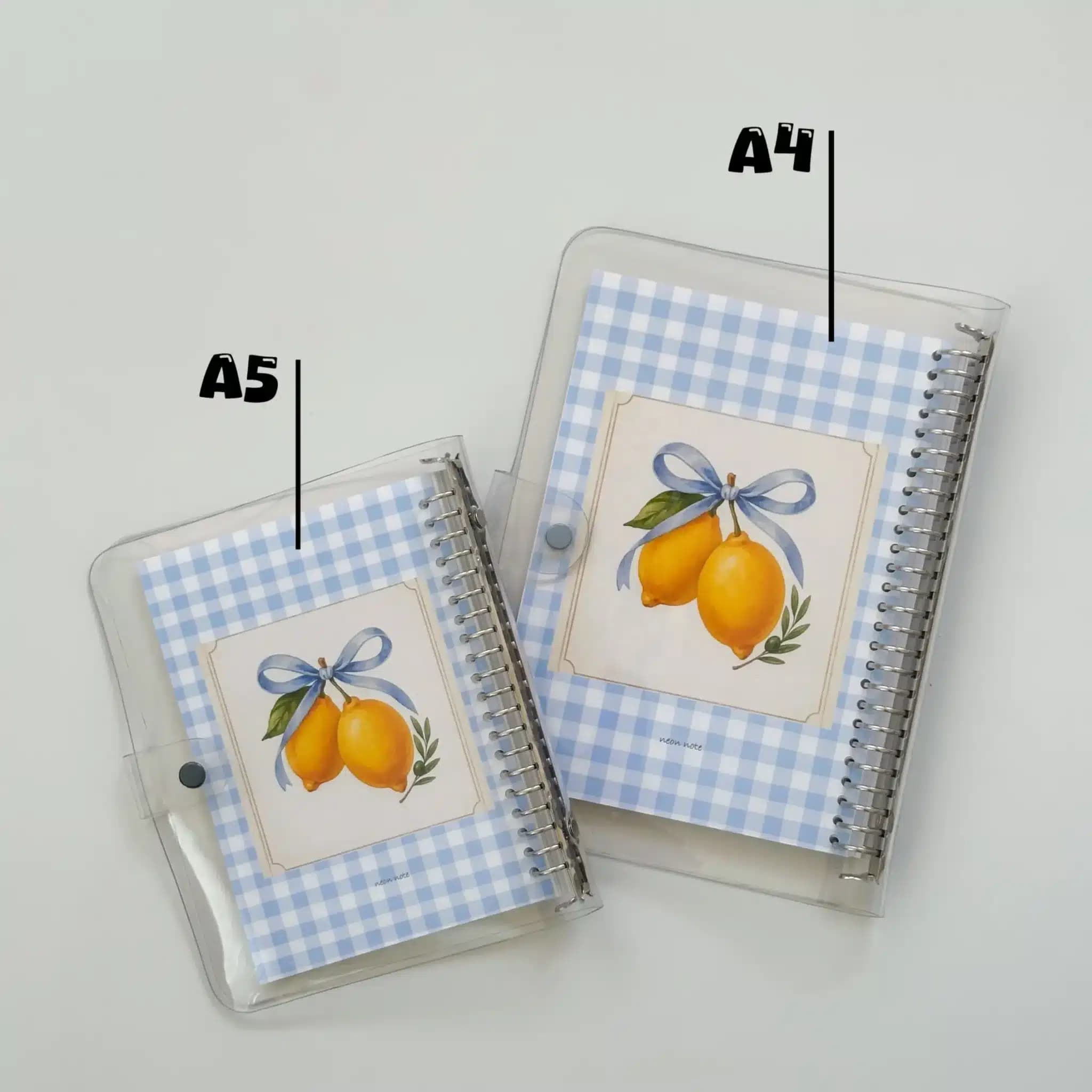 کلاسور شفاف A5 , A4 | کلاسور با طرح اختصاصی