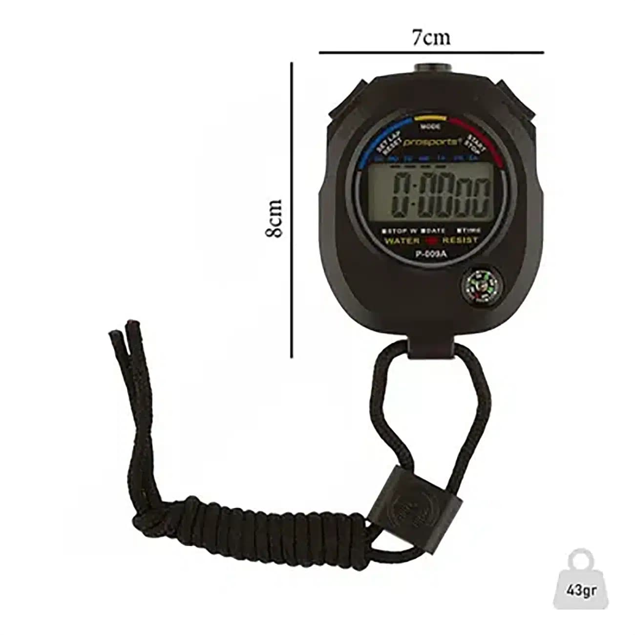 کرنومتر دیجیتال پرو اسپورتز Pro Sports مدل P-009A دقت 0.01s - ماه به ماه — تصویر ۶
