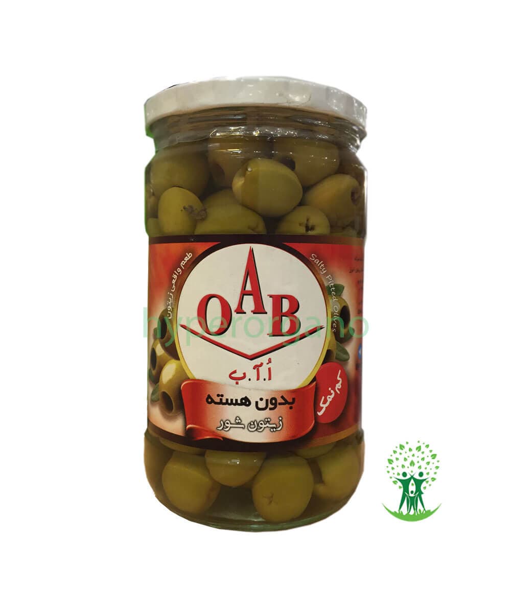زیتون بدون هسته 660 گرمی OAB