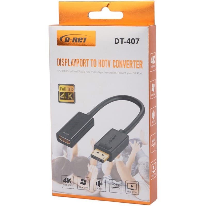 تبدیل Display 4K به HDMI دی نت مدل DT-407 — تصویر ۵