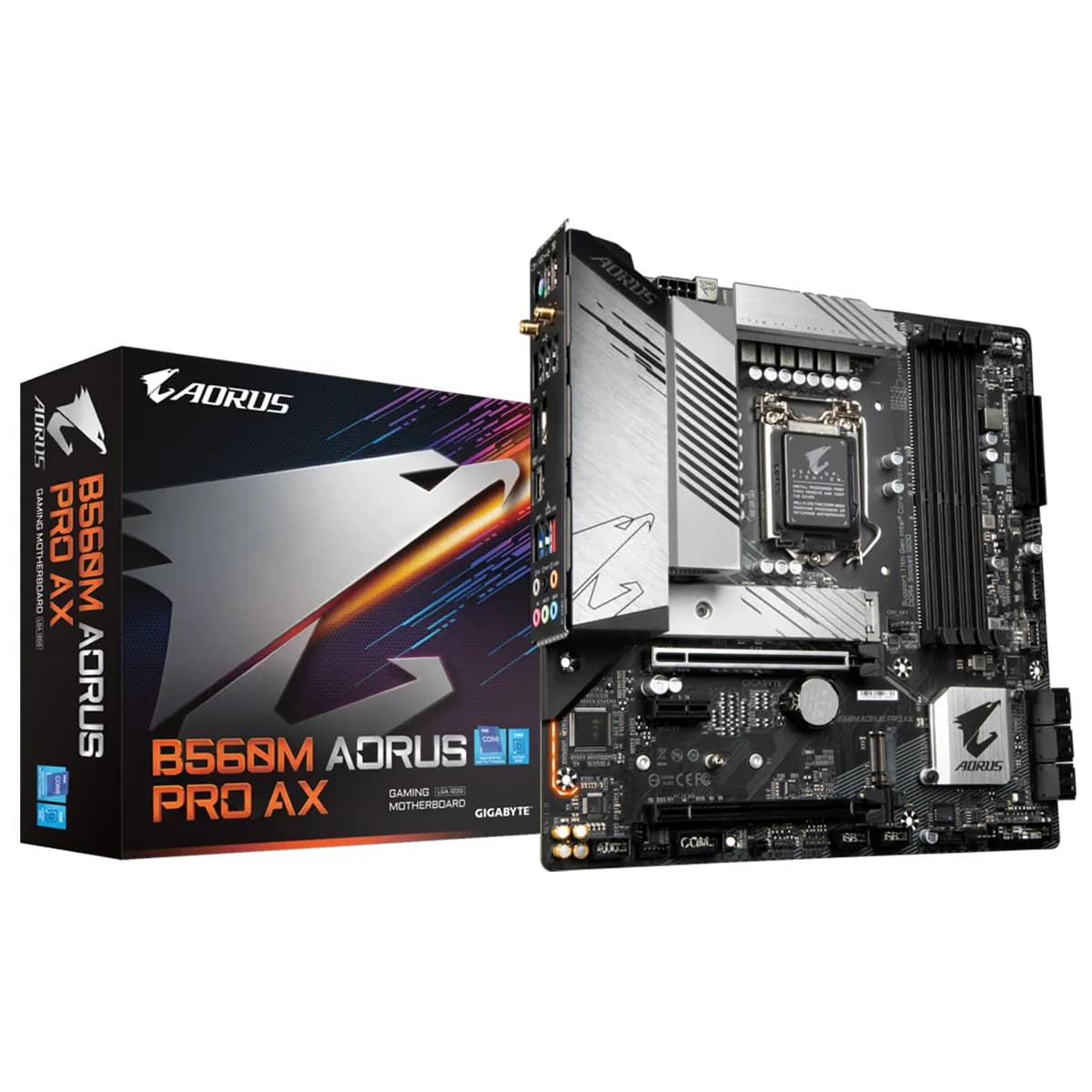 مادربرد گیگابایت مدل GIGABYTE B560M AORUS PRO AX WiFi — تصویر ۵