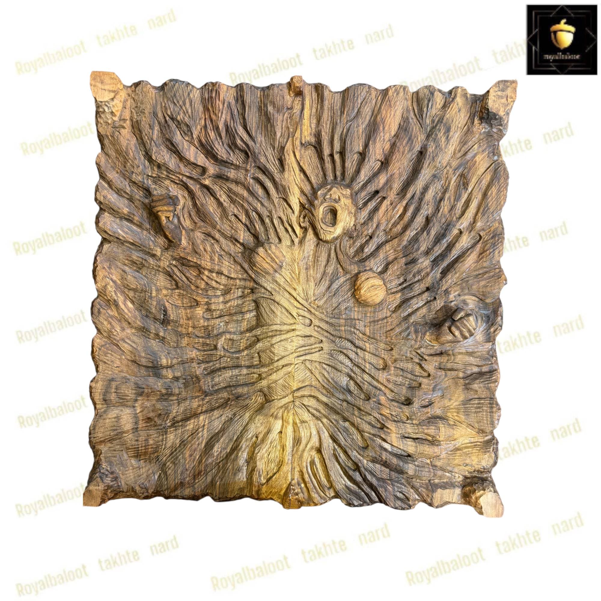 تابلو تخته نرد منبت فریاد 70 سانتی کد 482