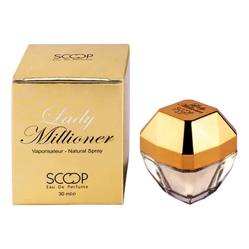 عطر زنانه اسكوپ لیدی میلیونر 30 میلی‌لیتر — تصویر ۲