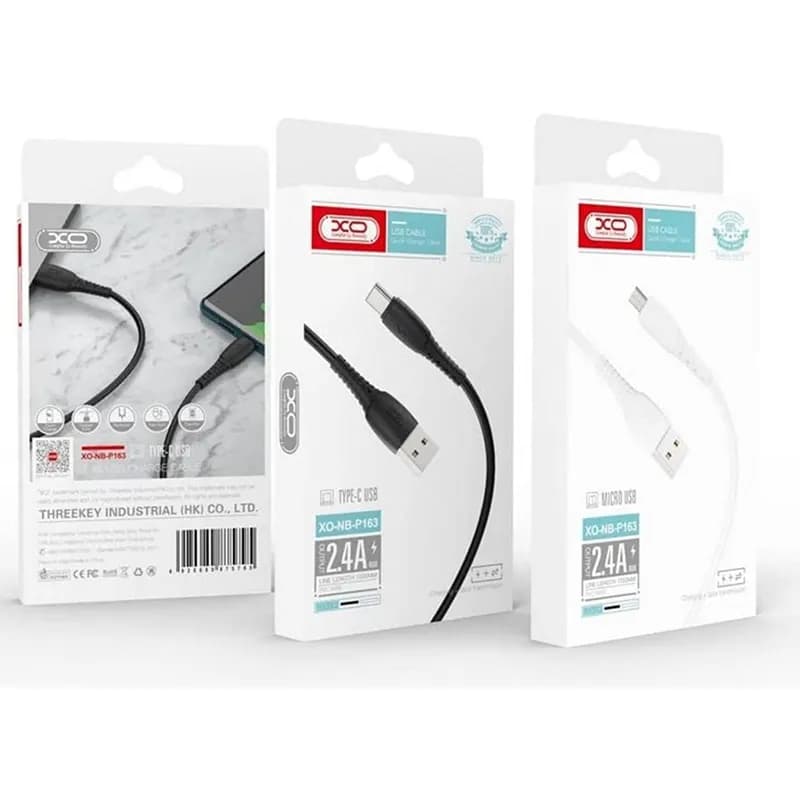 کابل شارژ micro usb ایکس او مدل XO NB-P163 — تصویر ۳