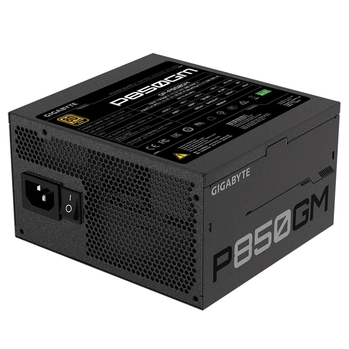 پاور کامپیوتر گیگابایت 850 وات Gigabyte P850GM Power Supply — تصویر ۲