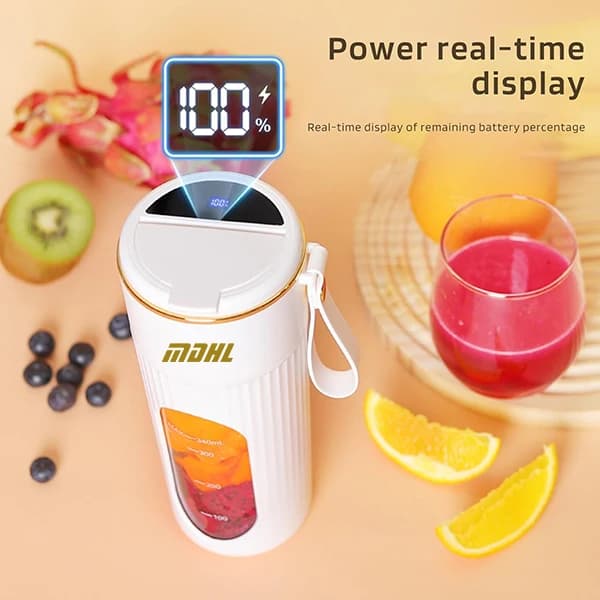 شیکر شارژی ۳۴۰ میلی لیتری ام دی اچ ال مدل MDHL AJ-01 — تصویر ۳