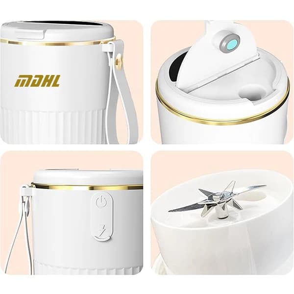 شیکر شارژی ۳۴۰ میلی لیتری ام دی اچ ال مدل MDHL AJ-01 — تصویر ۵