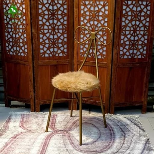 صندلی ناهارخوری فلزی مدل پاپیونی مبلمان آپادانا apadana مدل 633490