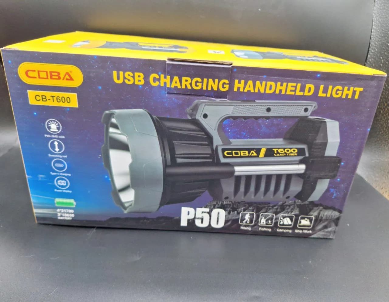 چراغ کمپینگ مدل CB-T600 — تصویر ۵
