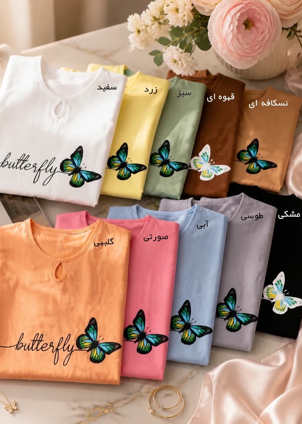 تیشرت زنانه مدل wct113 — تصویر ۲