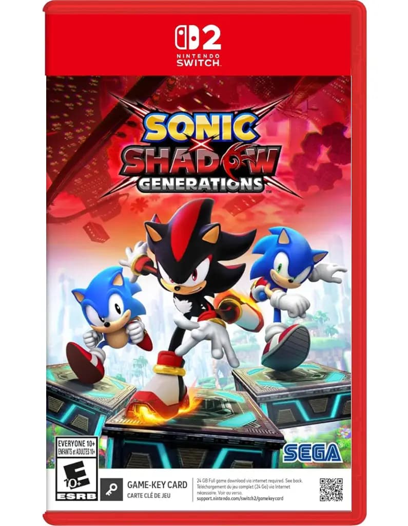 بازی Sonic x Shadow Generations برای نینتندو سوییچ 2