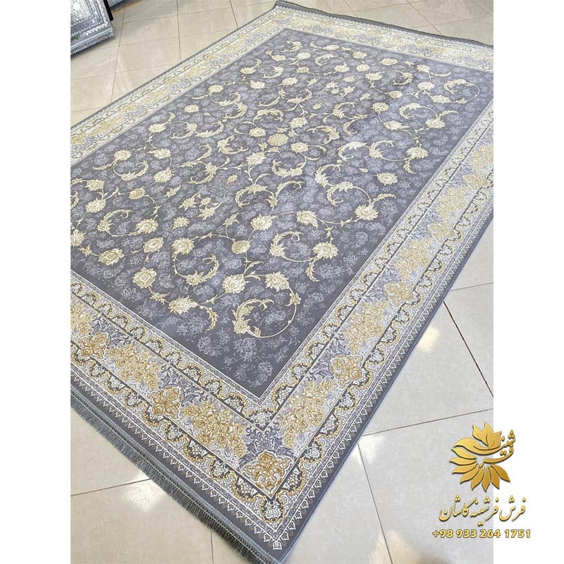 فرش افشان فیلی 1200 شانه طلاکوب 1211 — تصویر ۳