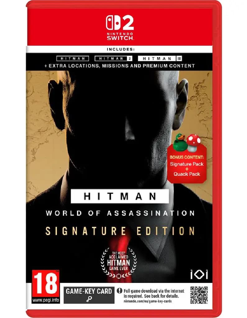 بازی Hitman World of Assassination Signature Edition برای نینتندو سوییچ 2