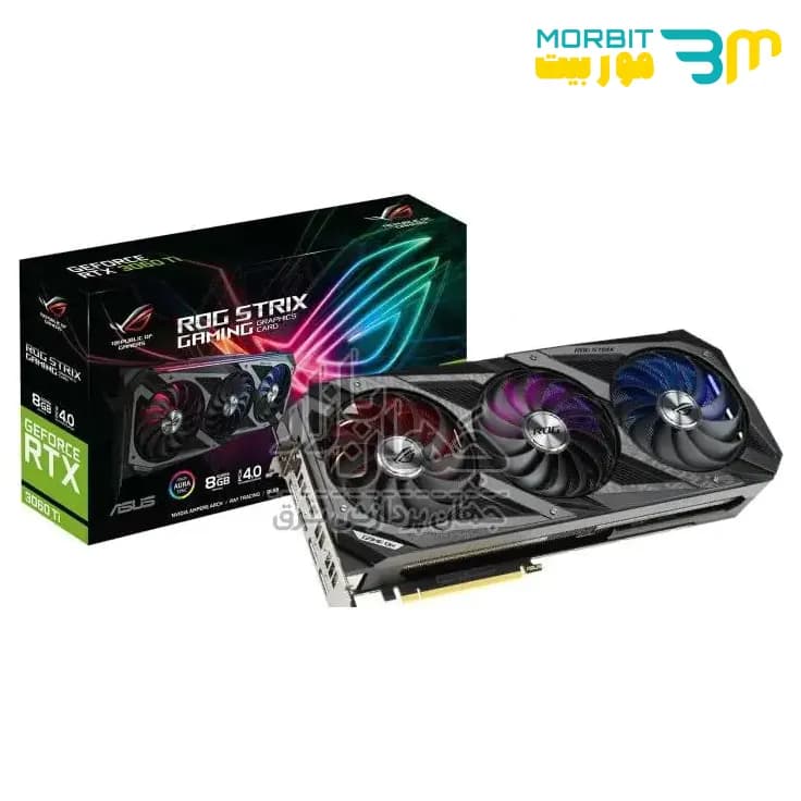 کارت گرافیک ASUS ROG STRIX RTX 3060TI OC 8GB — تصویر ۲