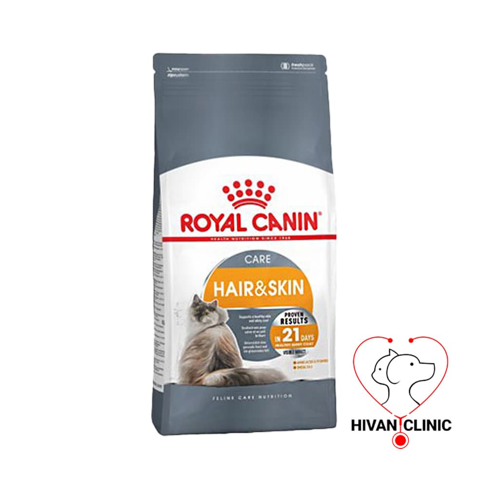 غذای گربه RoyalCanin Hair&Skin 2Kg