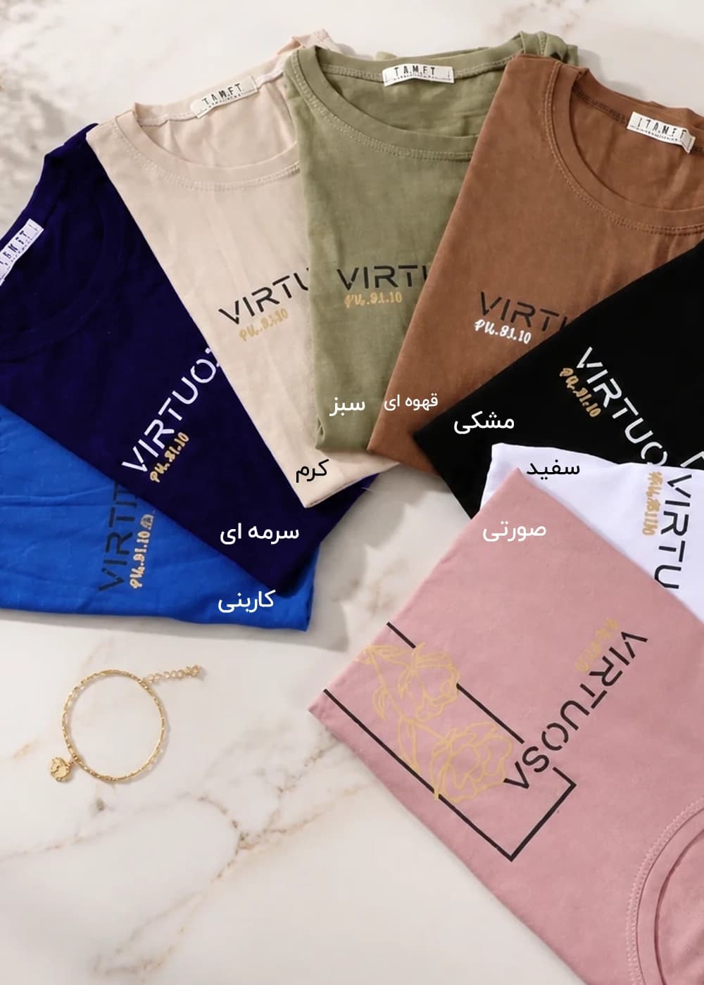 تیشرت زنانه مدل wct097 — تصویر ۲