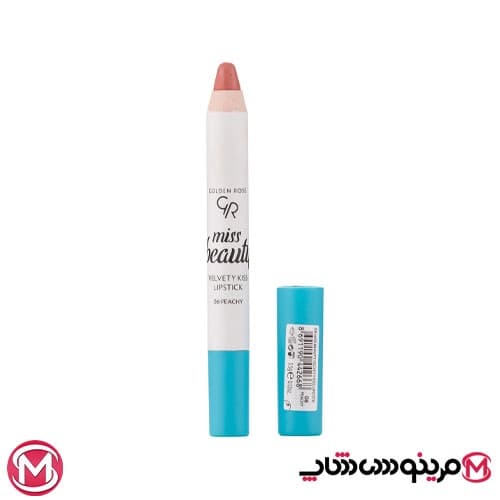 رژ لب مدادی MISS BEAUTY گلدن رز (06)