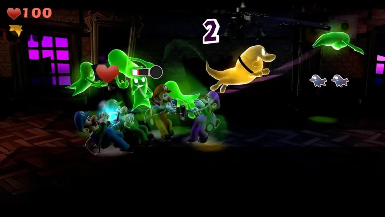 بازی Luigi mansion 2 HD برای نینتندو سوییچ — تصویر ۵