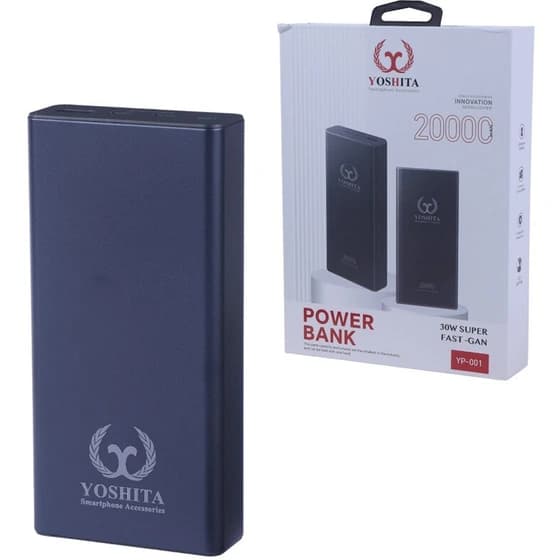 پاور بانک فست شارژ یوشیتا YP-001 PD 35W ظرفیت 20000 میلی آمپر ساعت باگارانتی — تصویر ۲