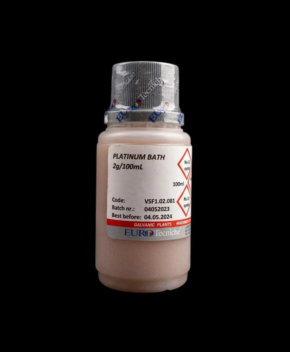 محلول آبکاری وانی پلاتین یوروتکنیک 2g/100ml
