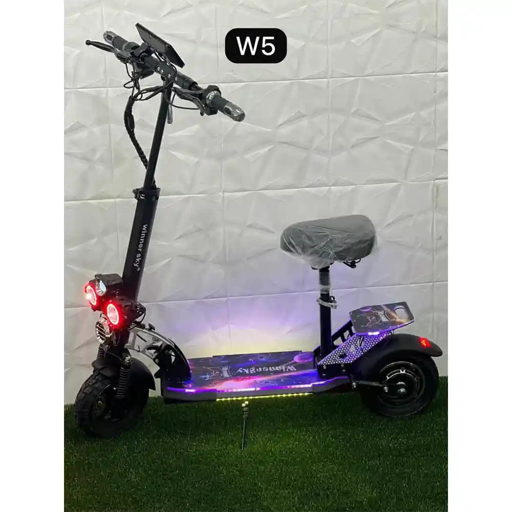 اسکوتر برقی وینر اسکای W5 pro | سوار بر اوج قدرت و سرعت — تصویر ۳