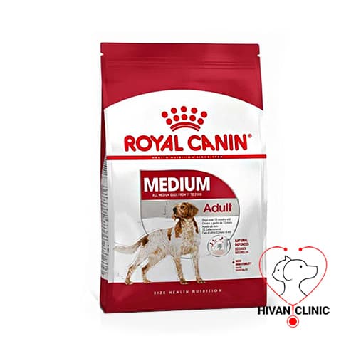غذای خشک RoyalCanin Medium Adult 15Kg