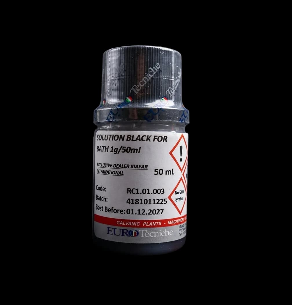محلول آبکاری مشکی وانی 1g/50ml