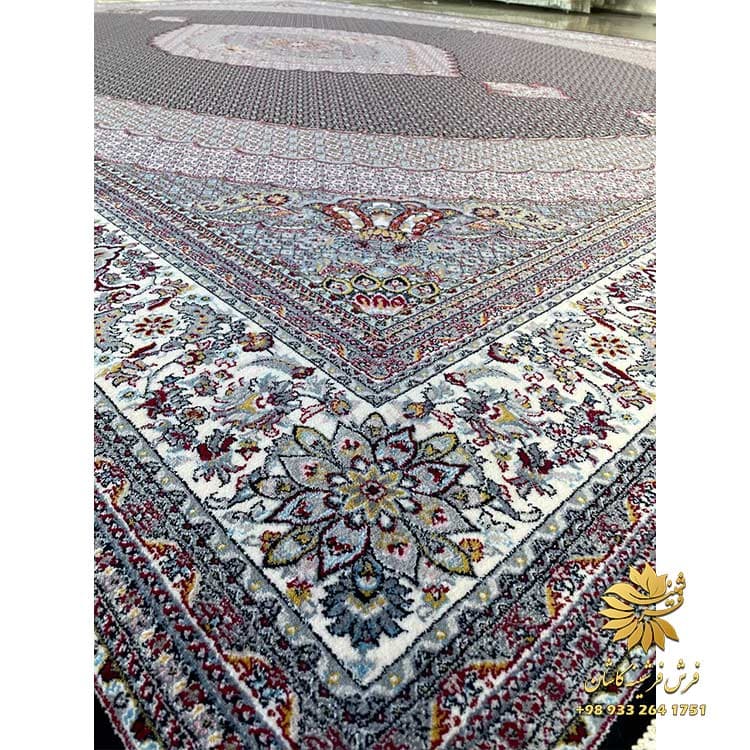 فرش ریز ماهی سرمه ای 700 شانه تراکم 2550 — تصویر ۲