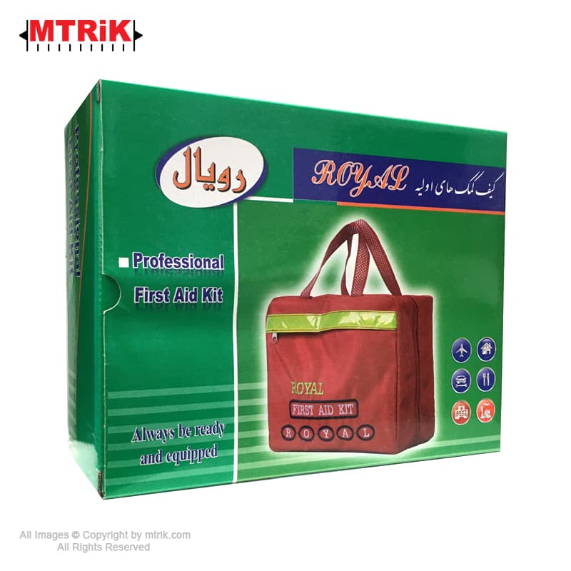 کیف کمک های اولیه رویال | تجهیز شده — تصویر ۲