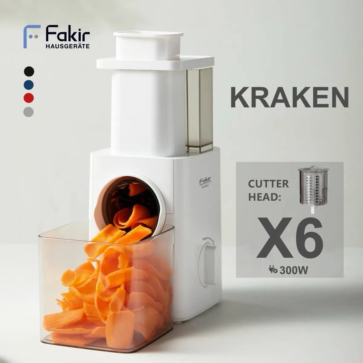 سالاد ساز و رنده برقی فکر مدل KRAKEN — تصویر ۲