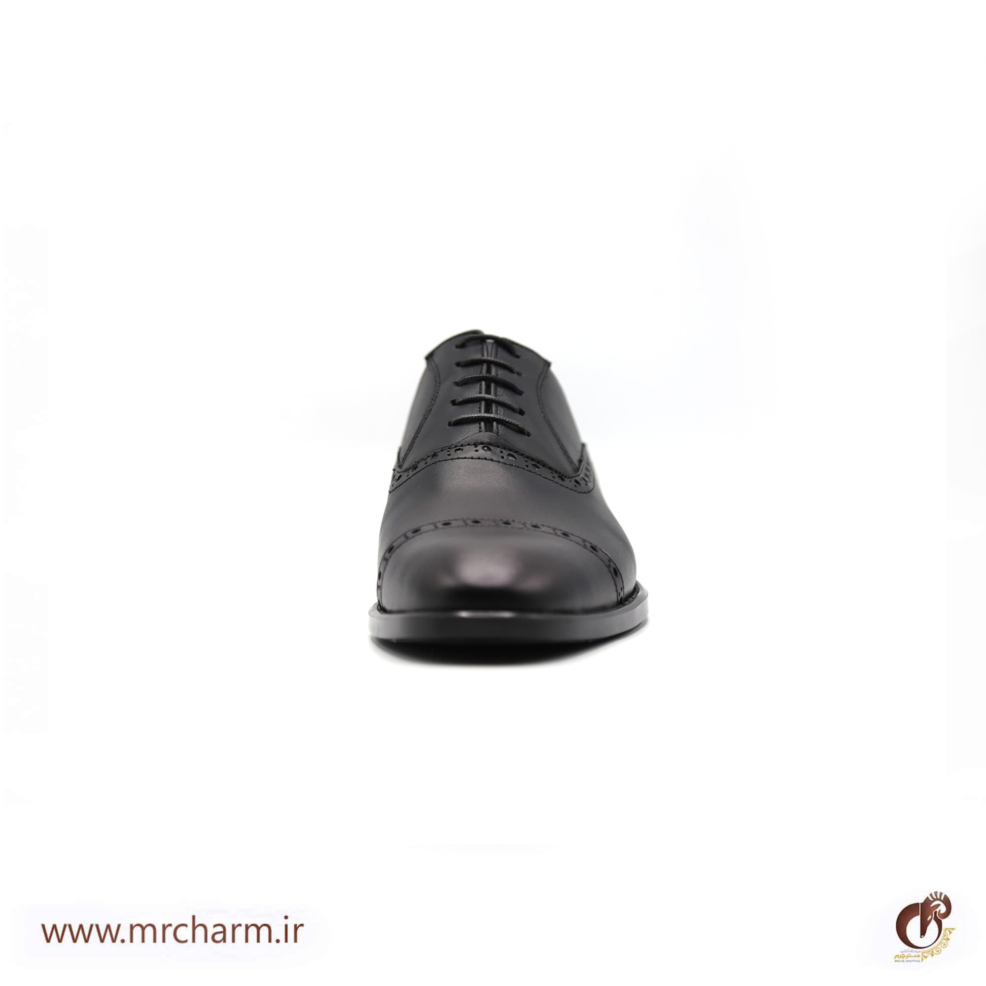 کفش چرم رسمی مردانه mrc118-05 — تصویر ۸