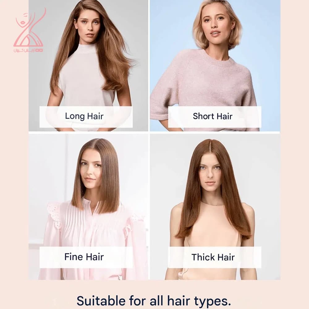 سشوار برس دار چرخشی بابلیس مدل Babyliss Styling Brush Style Pro 1000 AS965E — تصویر ۶