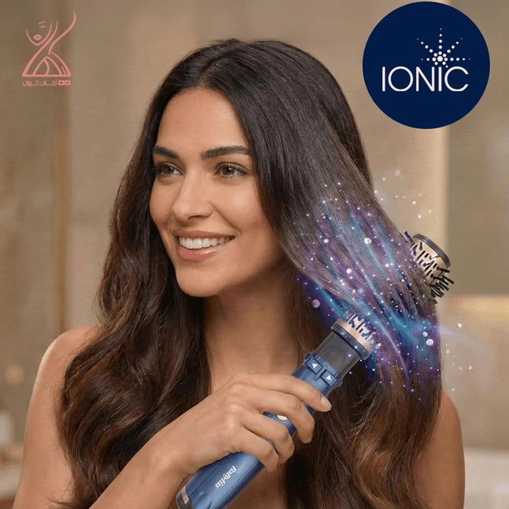 سشوار برس دار چرخشی بابلیس مدل Babyliss Styling Brush Style Pro 1000 AS965E — تصویر ۷