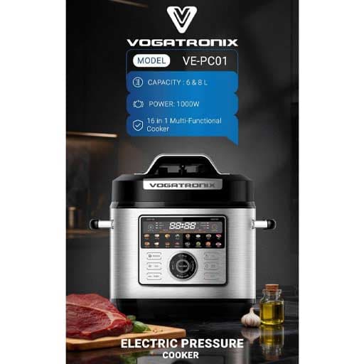 زودپز برقی وگاترونیکس مدل VE-PC01 — تصویر ۲