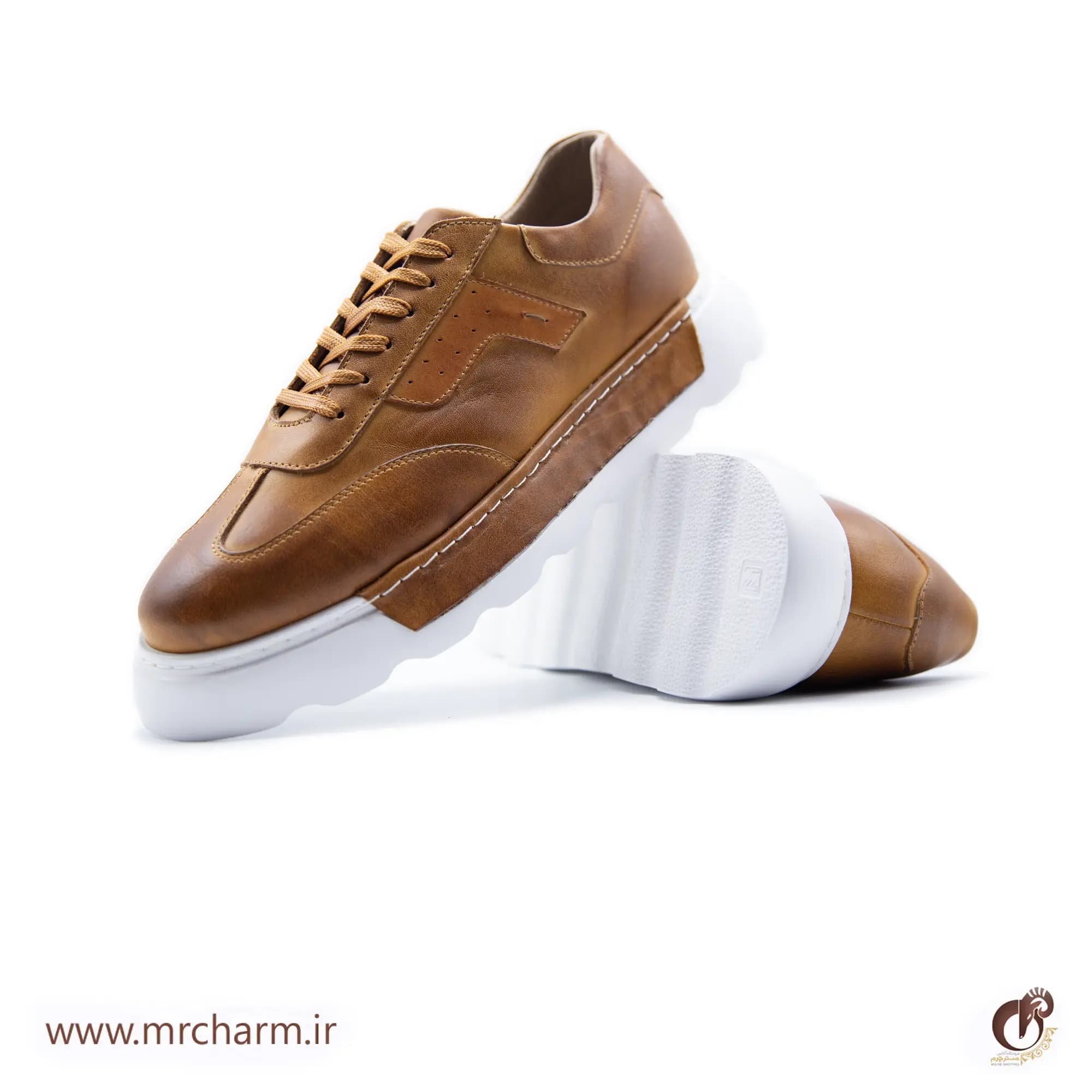 کتونی چرم اسپرت مردانه mrc1123-07 — تصویر ۷
