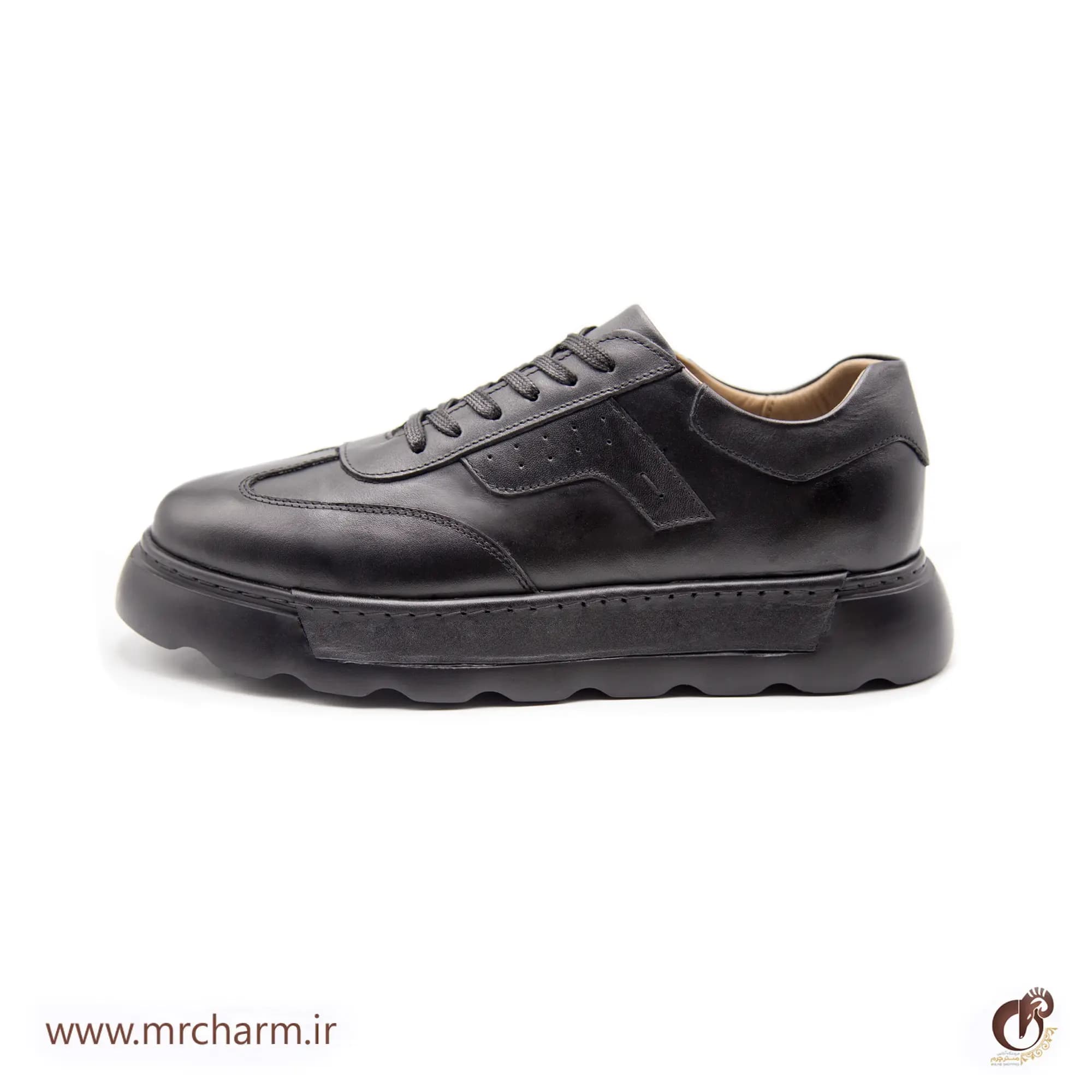 کتونی چرم اسپرت مردانه mrc1123-07