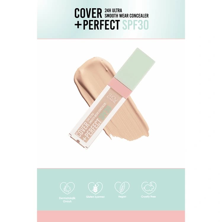کانسیلر PASTEL مدل Cover Plus Perfect — تصویر ۷