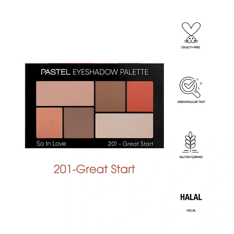 سایه چشم PASTEL مدل So In Love — تصویر ۵