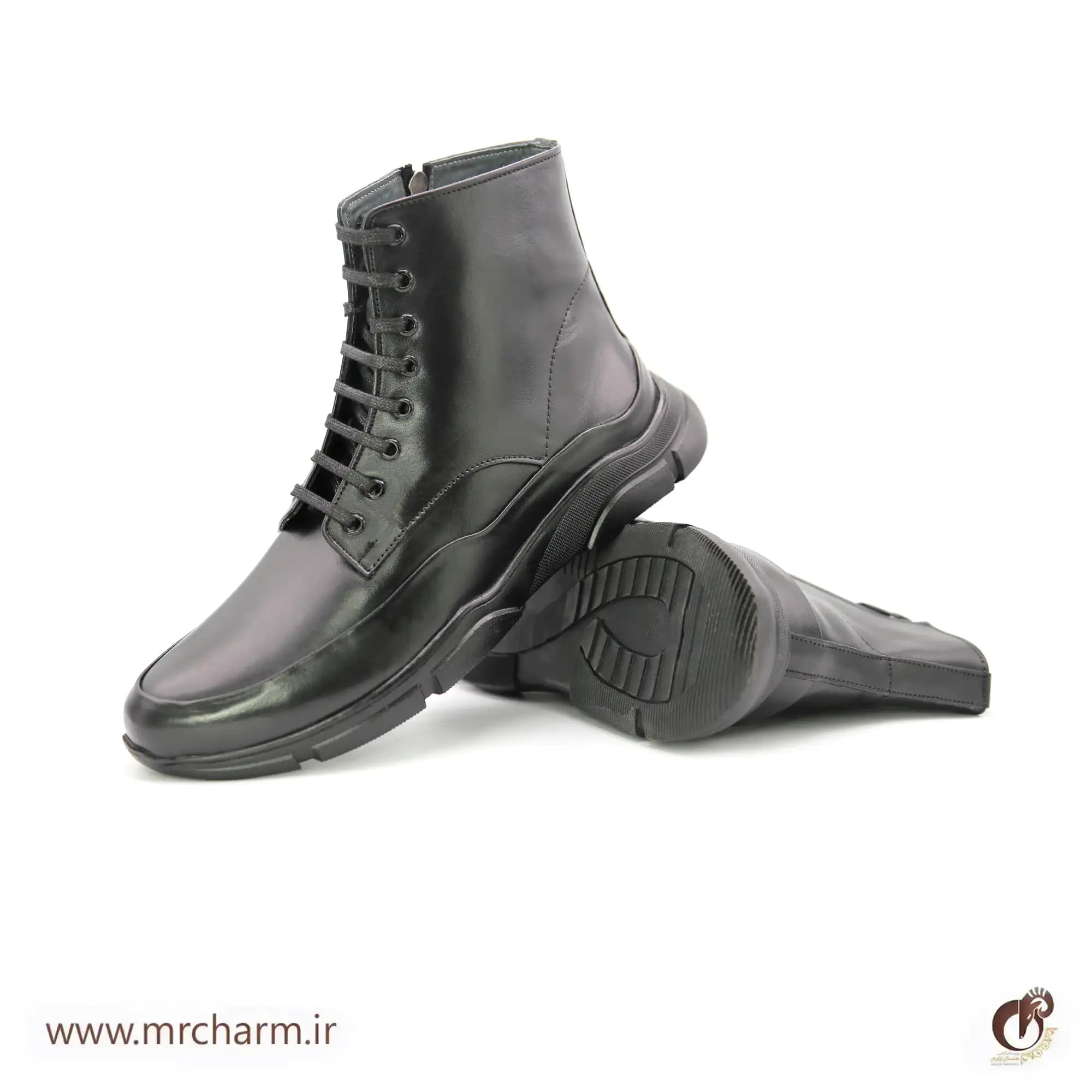 بوت چرم اسپرت مردانه mrc1121-06 — تصویر ۳