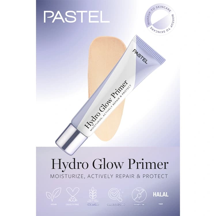پرایمر صورت PASTEL مدل Hydro Glow حجم 30 میلی لیتر — تصویر ۵