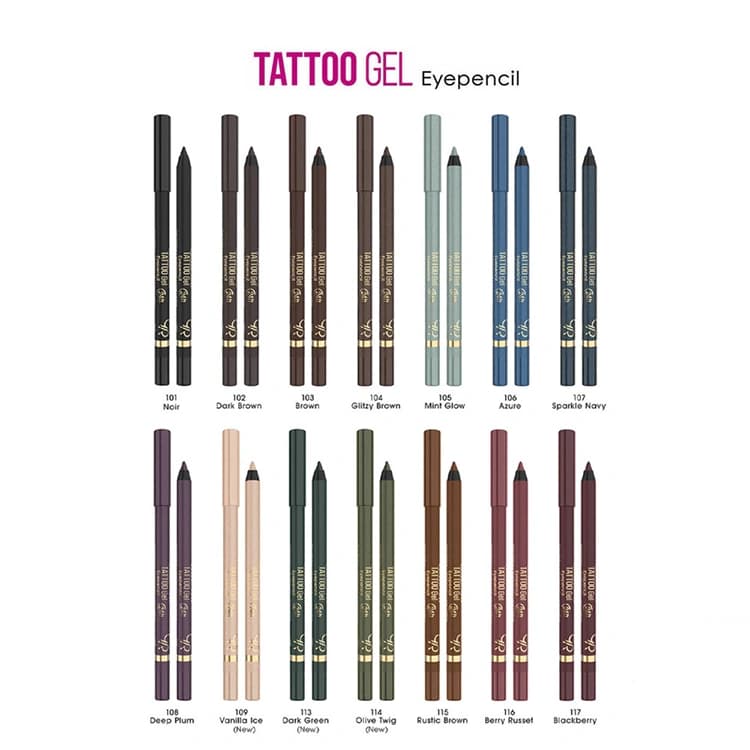 مداد چشم Golden Rose مدل Tattoo Gel — تصویر ۵