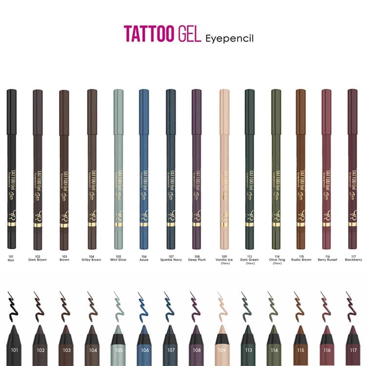 مداد چشم Golden Rose مدل Tattoo Gel — تصویر ۶
