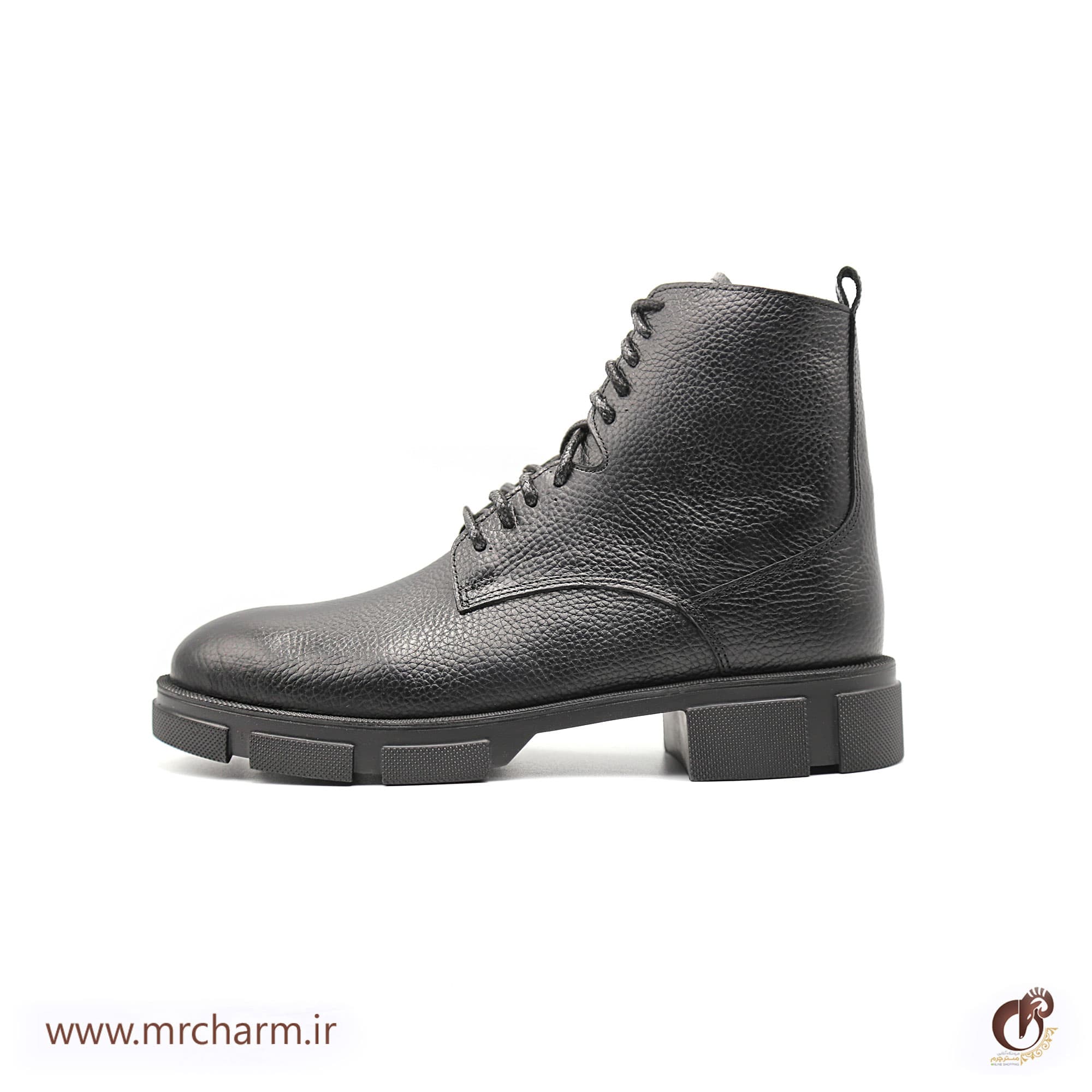 بوت چرم مردانه اسپرت mrc300202 — تصویر ۳
