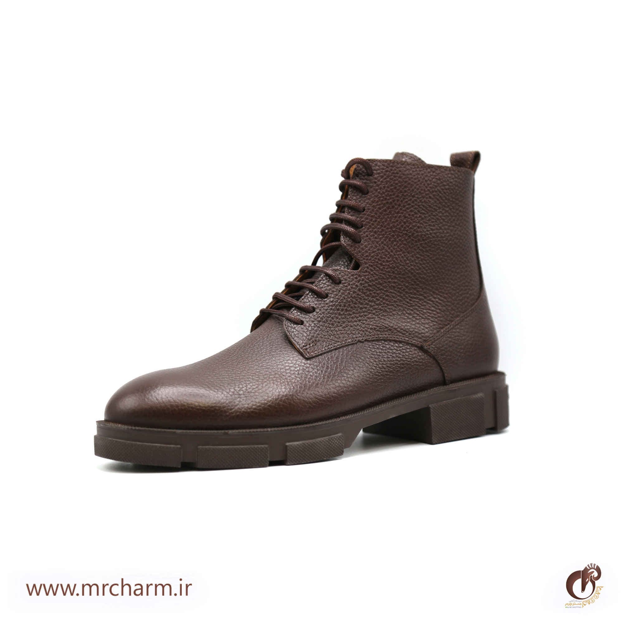 بوت چرم مردانه اسپرت mrc300202 — تصویر ۵