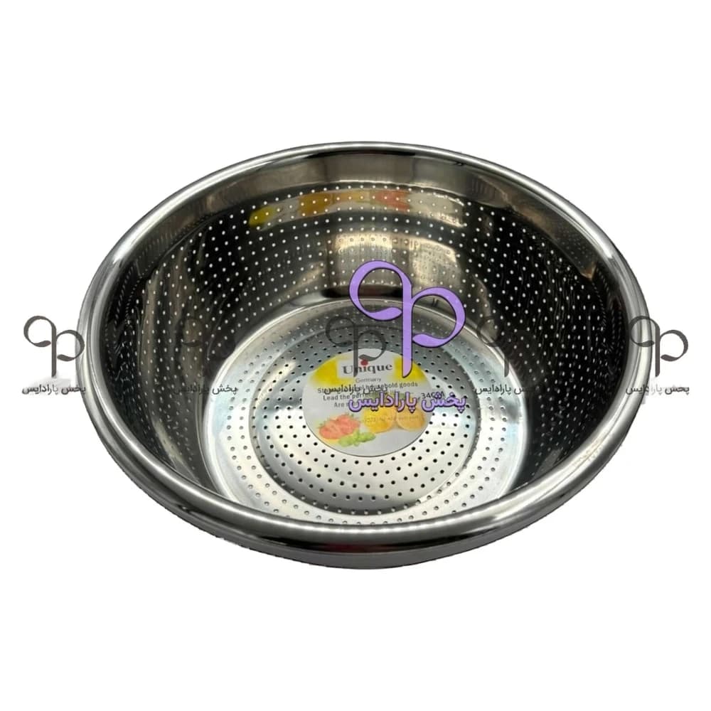 آبکش استیل سایز 34 UNIQUE
