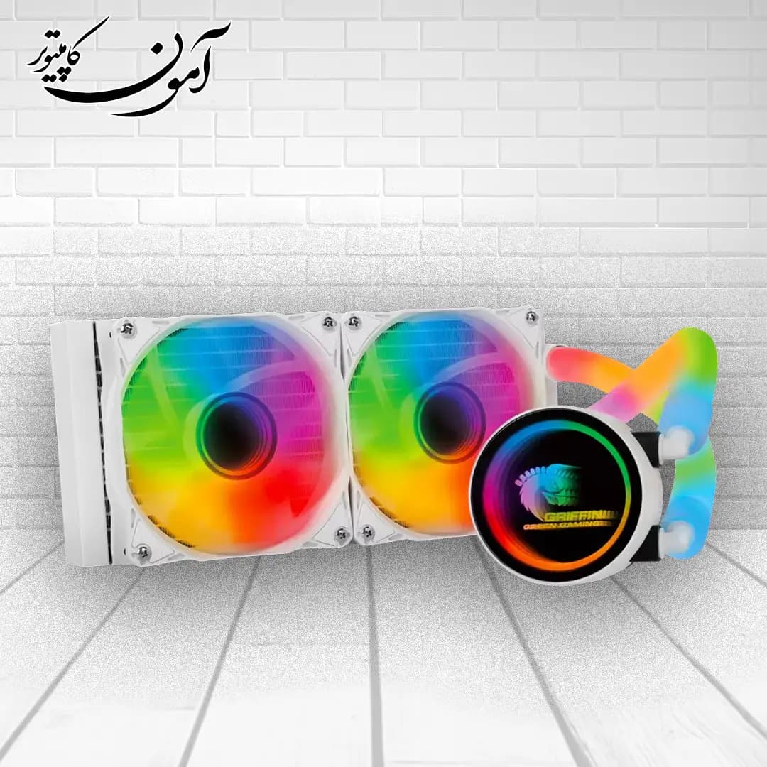 خنک کننده پردازنده گرین مدل GLACIER 240 STREAM ARGB — تصویر ۳