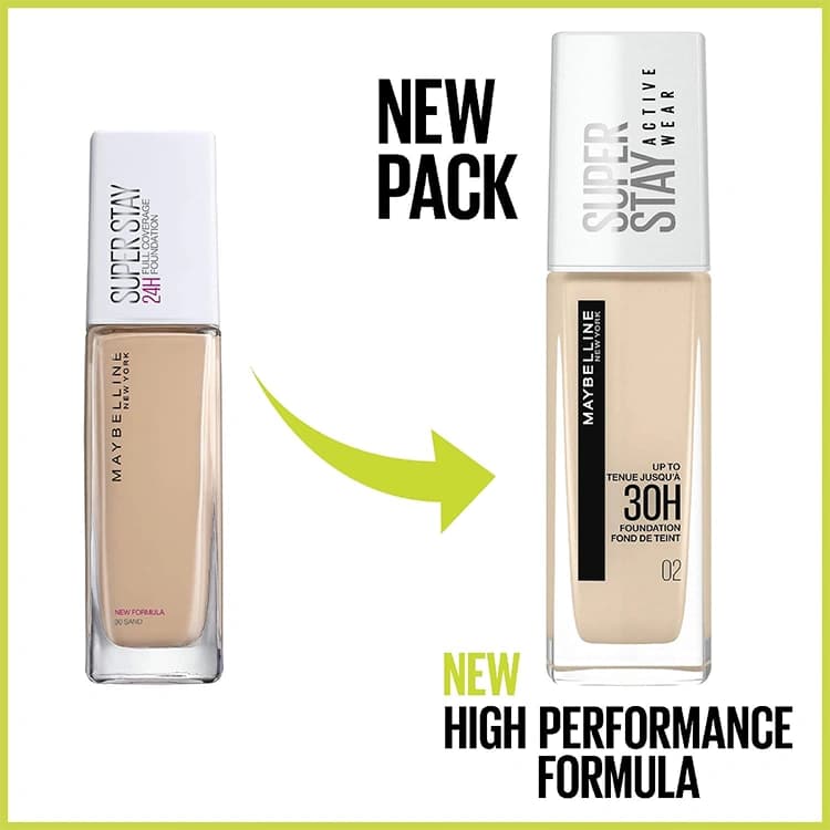 کرم پودر Maybelline مدل Super Stay 30H حجم 30 میلی لیتر — تصویر ۵