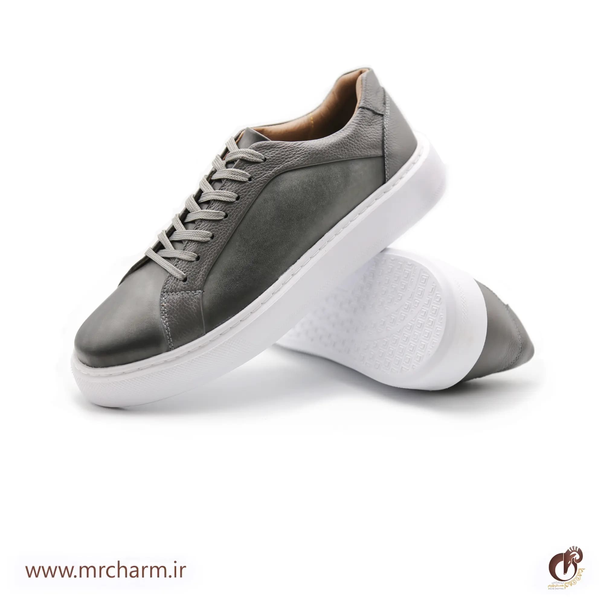 کفش ونس چرم مردانه mrc1123-01 — تصویر ۵